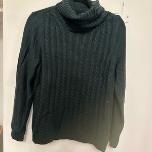 Croft & Barrow Forest Green Cowl Neck Sweater
